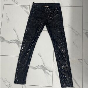 Sequin Black Legging Sosie, Vintage Statement Piece
